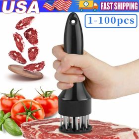 Stainless Steel Meat Tenderizer 21-pin Beef Pork Kitchen Cooking Needle Tool