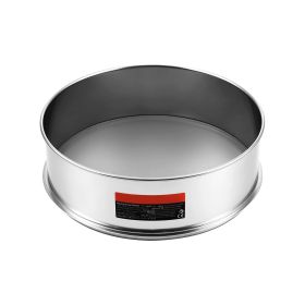 Flour Sieve Fine Mesh, 150 Mesh Flour Sifter, 304 Stainless Steel Fine Mesh Sifter Food-grade, 12.6" Fine Mesh Strainers for Baking
