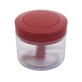Manual Pull Food Chopper and Processor, Empire Red
