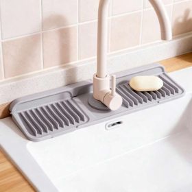 1pc Silicone Stove Top Covers Heat Resistant, Non Slip, Easy Clean For Electric Stove, Glass Top Stove Kitchen Accessories Perfect Gift For Housewarmi (Option: 17 x 5.5-NY Gray)