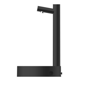 Electric Water Gallon Pump Automatic Water Bottle Pump Desktop Rechargeable Water Pump Dispenser With Stand (Option: Black-USB)